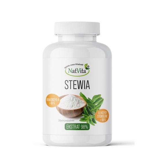 Natvita Stewia Ekstrakt Czysty 98% 20g CZERWCOWA PROMOCJA! cena €4,89