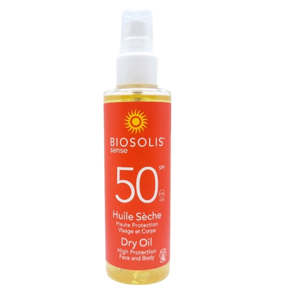 Biosolis olejek przeciwsłoneczny suchy SPF50 150 ml SENSE cena 74,75zł