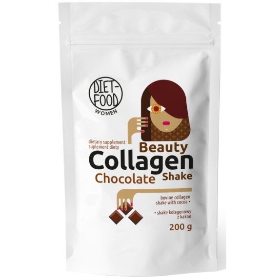 Diet Food Shake kolagenowy kakaowy 200 g  cena 47,15zł