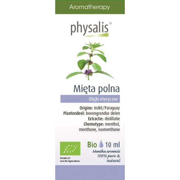 Physalis olejek eteryczny mięta polna (Mentha arvensis) BIO 10 ml cena 24,99zł