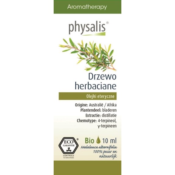 Physalis olejek eteryczny drzewo herbaciane (Melaleuca alternifolia) ECO 10 ml cena 29,19zł