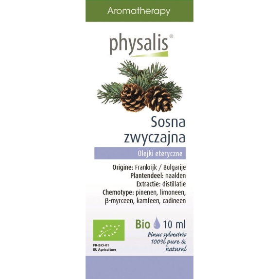 Physalis olejek eteryczny Sosna zwyczajna (Pinus sylvestris) BIO 10 ml cena 31,80zł