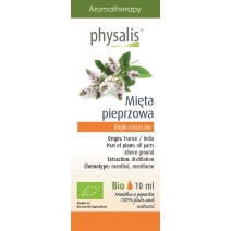 Physalis olejek eteryczny mięta pieprzowa (Mentha x piperita) BIO 10 ml