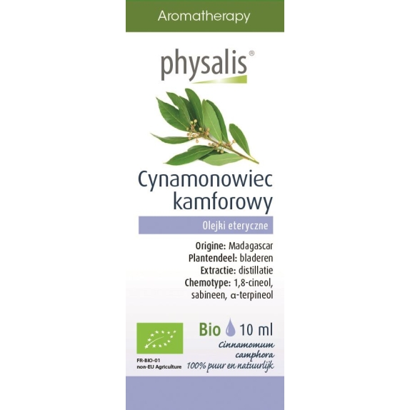 Physalis olejek eteryczny Cynamonowiec kamforowy (Cinnamomum camphora) BIO 10ml cena 35,05zł