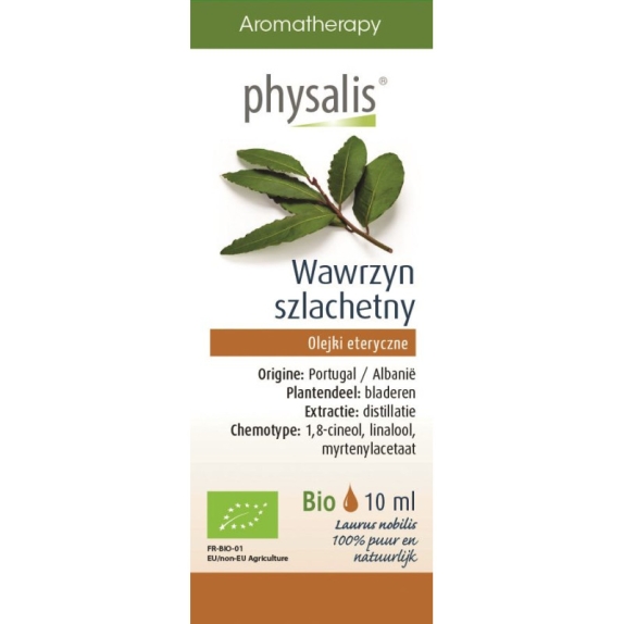 Physalis olejek eteryczny Wawrzyn szlachetny (Laurus nobilis) BIO 10ml cena 43,05zł