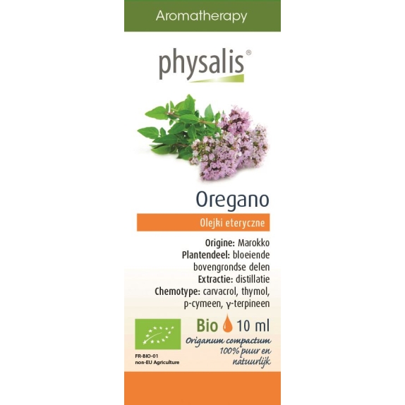 Physalis olejek eteryczny Oregano (Origanum compactum) BIO 10 ml cena 44,35zł