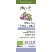 Physalis olejek eteryczny Tymianek (thymus zygis THYMOL) BIO 10 ml