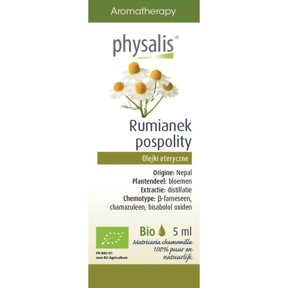 Physalis olejek eteryczny Rumianek pospolity BIO 5 ml cena 97,90zł