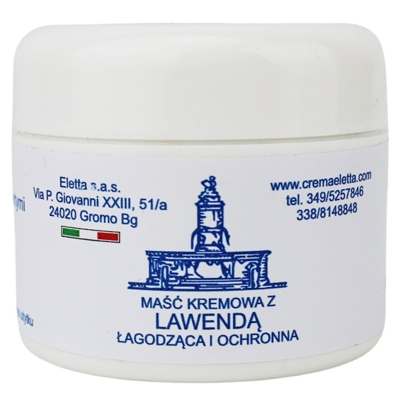 Eletta maść kremowa łagodząca i ochronna z lawendą 50 ml cena 85,00zł