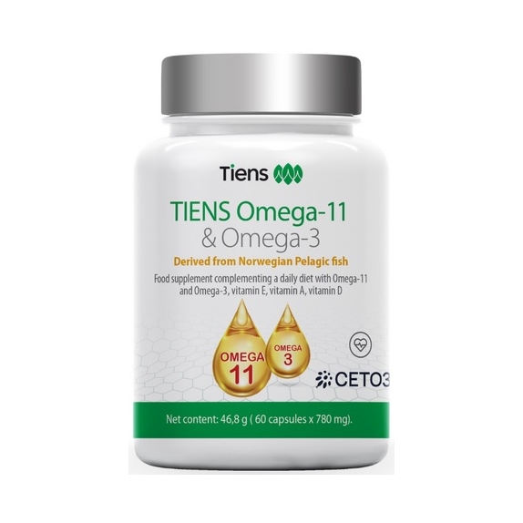 Tiens Omega-11 & Omega-3 60kapsułek cena 194,00zł