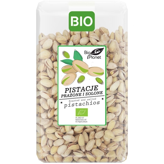 Pistacje prażone i solone 700g BIO Bio Planet cena 73,79zł