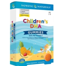 Nordic Naturals Children's DHA Gummies 600mg (Kwasy omega-3 + DHA + EPA OWOCE TROPIKALNE) 30sztuk