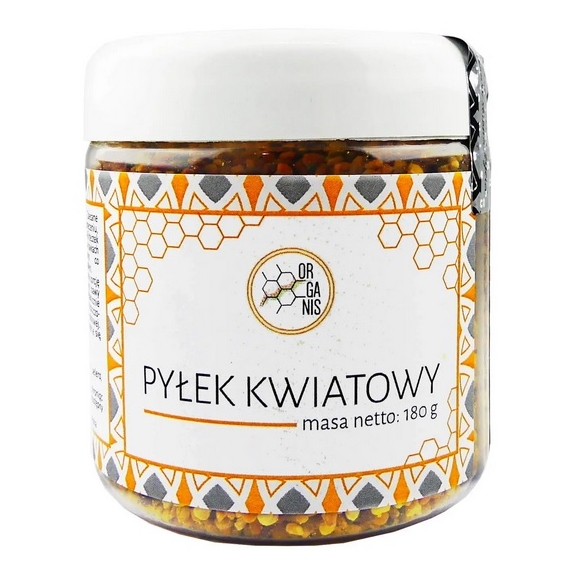 Organis Pyłek kwiatowy pszczeli 180g cena 37,90zł