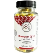 Organis Koenzym Q10 z witaminą C i witaminą E 90kapsułek