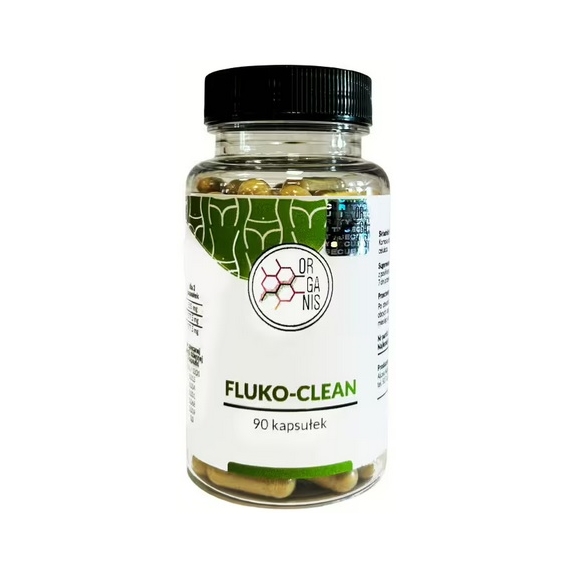 Organis Fluko-Clean dobre samopoczucie 90kapsułek cena 67,00zł