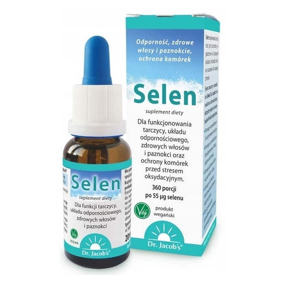 Dr Jacobs Selen w kroplach 20ml cena €11,78