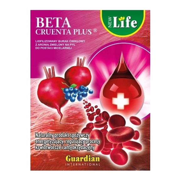 Beta Cruenta Plus Liofilizowany burak 1000g cena 208,00zł
