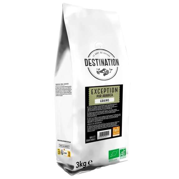 Kawa ziarno Exception 3 kg BIO Destination cena 348,75zł