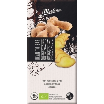Czekolada gorzka z imbirem BIO 100 g Meybona