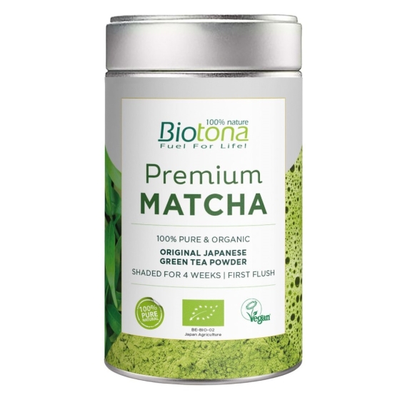 Herbata zielona matcha Premium 80g BIO Biotona cena 150,00zł