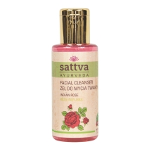 Sattva Żel do mycia twarzy róża indyjska 100 ml cena 32,00zł