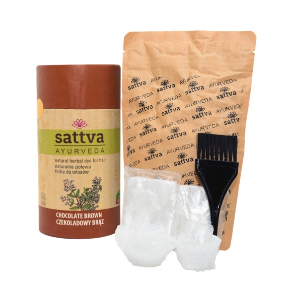 Sattva henna czekoladowy brąz ECO 150 g cena 36,00zł