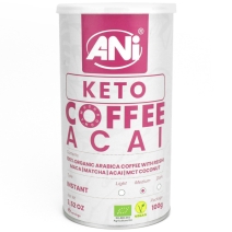 Kawa rozpuszczalna Arabica z Reishi KETO Acai BIO 100 g ANI cena 35,99zł