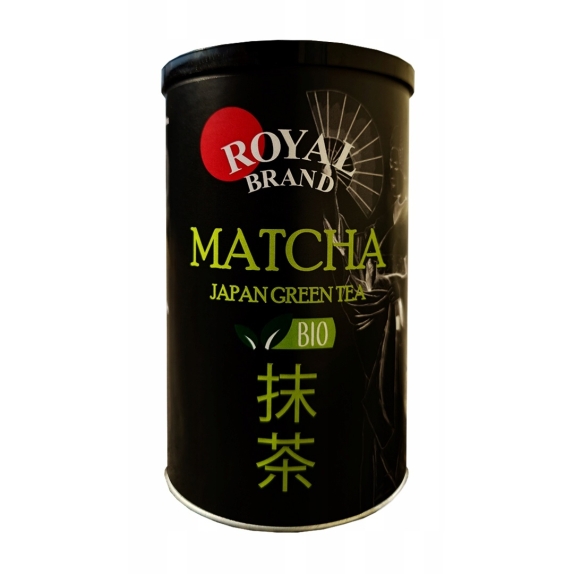 Herbata zielona Matcha japońska BIO 100 g Royal Brand cena 97,19zł
