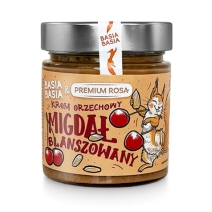 Krem migdałowy z wiśnią 195g Basia Basia