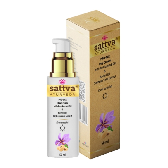 Sattva krem do twarzy Pro-Age na dzień 50 ml cena 52,00zł