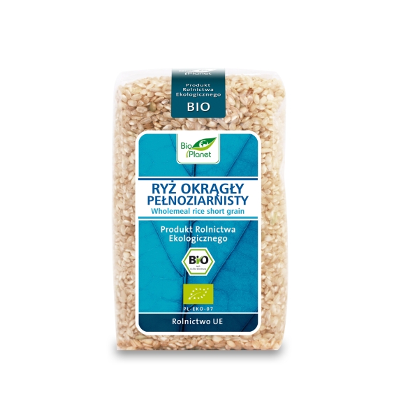 Ryż okrągły brązowy 500 g BIO Bio Planet cena 9,75zł