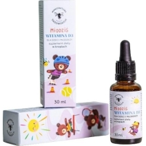 Miodziś Witamina D3 dla dzieci i młodzieży 30 ml Pasieka Sadowskich cena 30,90zł