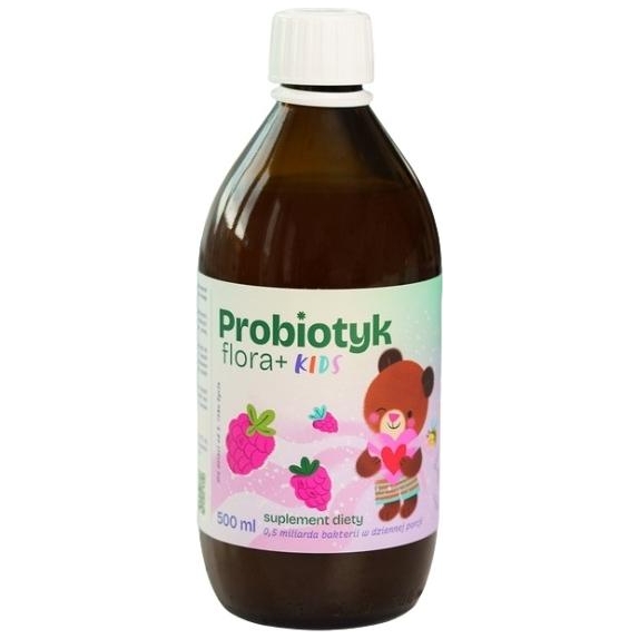 Probiotyk Flora+ KIDS 500 ml Pasieka Sadowskich cena 99,85zł