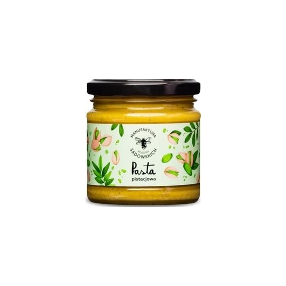 Pasta pistacjowa 180 g Pasieka Sadowskich cena 49,50zł