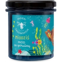 Miodziś miód ze spiruliną 430 g Pasieka Sadowskich cena 29,00zł