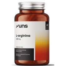 UNS L-arginina 1600mg 60 kapsułek cena 39,00zł