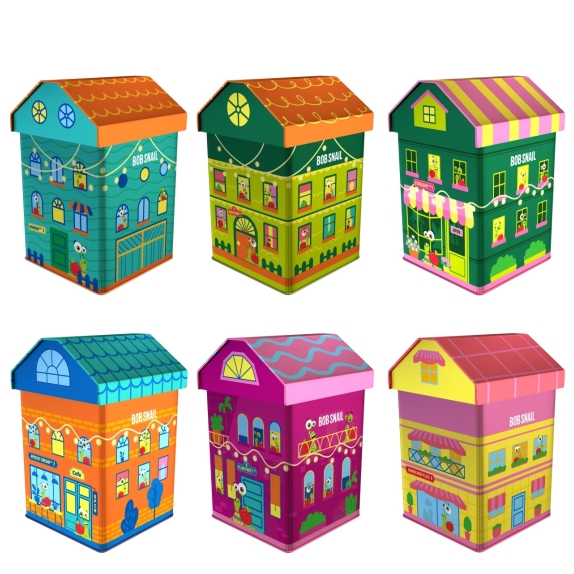 BoB Snail City metal box 384 g kolor wybierany losowo cena 52,00zł