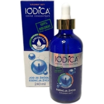 Iodica naturalny koncentrat jodu szkło płyn 240ml cena 89,00zł