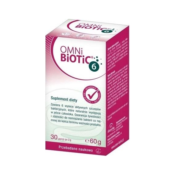 OMNI-BiOTiC 6 słoik 60g cena 198,90zł
