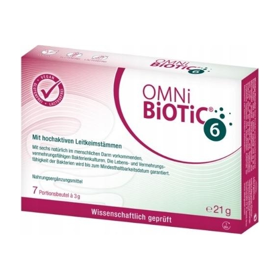 OMNi-BiOTiC 6 7saszetek cena 68,95zł