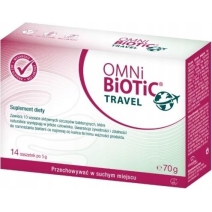 OMNi-BiOTiC TRAVEL 14saszetek cena 98,95zł