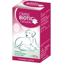 OMNi-BiOTiC Cat & Dog probiotyk dla psa i kota 60g cena 148,95zł