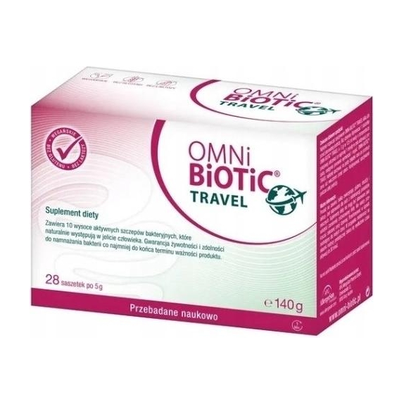 OMNi-BiOTiC TRAVEL 28saszetek cena 188,95zł