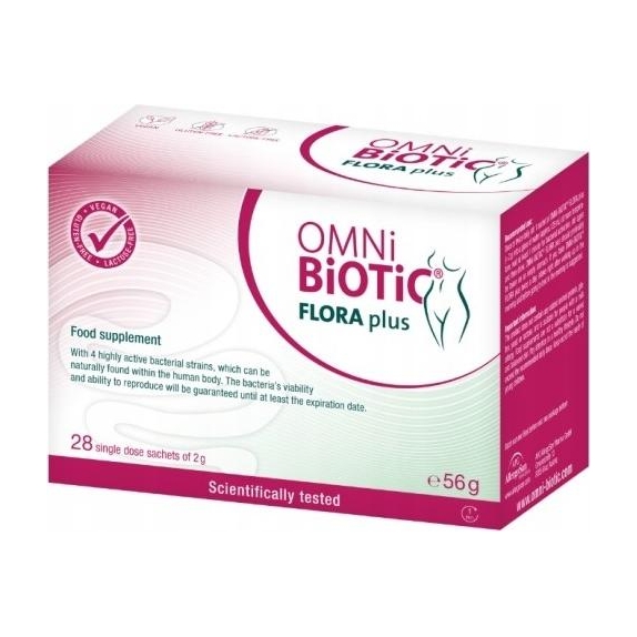 OMNi-BiOTiC FLORA plus 28saszetek cena 188,95zł
