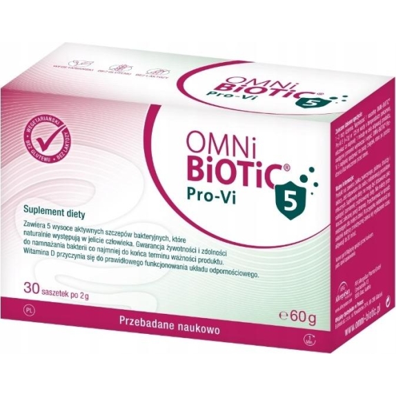 OMNi-BiOTiC Pro-Vi 5 30saszetek cena 198,95zł