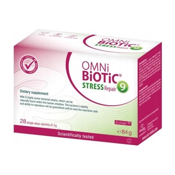 OMNi-BiOTiC STRESS Repair 3g 28saszetek cena 198,95zł