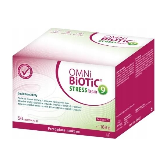 OMNi-BiOTiC STRESS Repair 3g 56saszetek cena 368,95zł