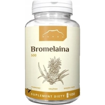 Nanga Bromelaina 500 mg 100kapsułek cena 36,85zł