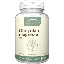 Nanga Glicynian magnezu 100kapsułek cena 31,90zł