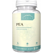 PEA Palmitoiloetanoloamid 100kapsułek Nanga cena 54,90zł